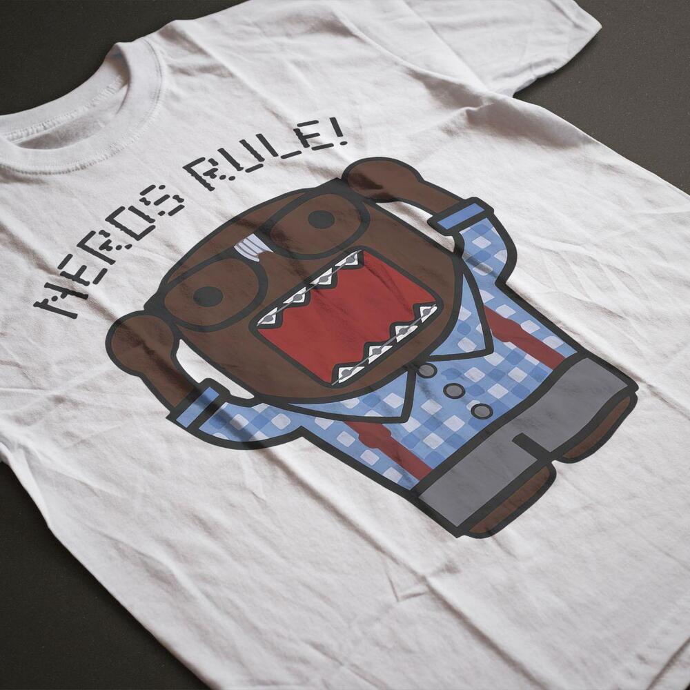 Style Domo Kun Tee - Unisex Nerd Rules! Cartoon Tshirt